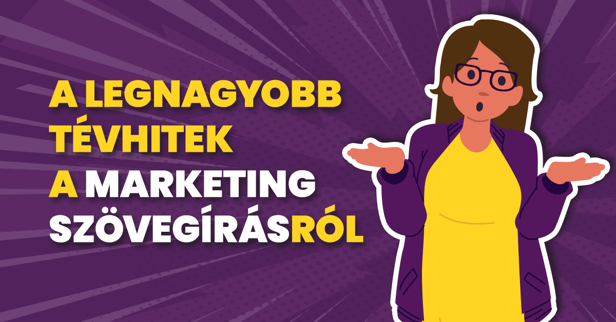 A marketing szövegírás azt a célt hivatott szolgálni, hogy informáljon, szórakoztasson és felkeltse a felhasználó figyelmét